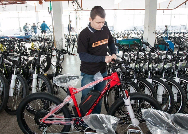 доставка товаров электровелосипедом